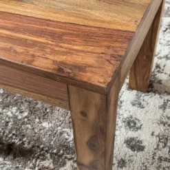 Wohnen 45x40x45 Beistelltisch aus Massivholz Sheesham - Hoslo