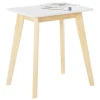 Online Wohnen 52x59x38 Beistelltisch in Weiß & Kiefer - Ivonas