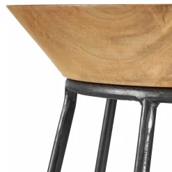Outlet Wohnen 45x46x45 Beistelltisch mit Gittergestell - Zynadon