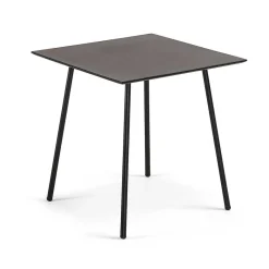 Outlet Wohnen 75x75x75 Beton Tisch mit 4-Fußgestell - Zegrad