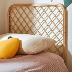 Sale Wohnen 90x110x4 Bett Kopfteil aus Rattan - Daniel