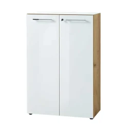 Hot Wohnen 80x120x37 Büroschränke & Büroregal - Laszlo (dreiteilig)