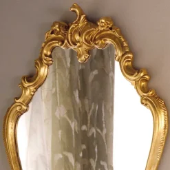 Best Wohnen 55x92x8 cm Barock Wandspiegel in Gold - Motiz