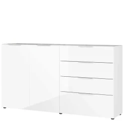 Sale Wohnen 184x101x42 cm Design Sideboard mit Glas Beschichtung - Daven