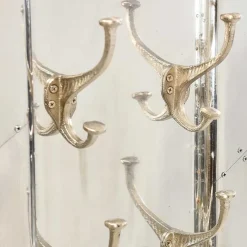 New Wohnen 35x110x8 cm Garderobenpaneel in Silber - Pilot