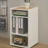 Best Wohnen 40x70x40 cm Kleines Regal mit drei Fächern - Nonessia