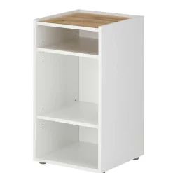 Best Wohnen 40x70x40 cm Kleines Regal mit drei Fächern - Nonessia