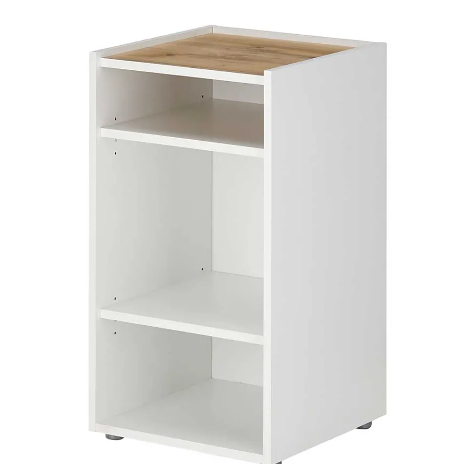 Best Wohnen 40x70x40 cm Kleines Regal mit drei Fächern - Nonessia