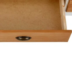 Outlet Wohnen 160x45x45 cm Landhaus TV Board mit Metallgriffen - Xasimir