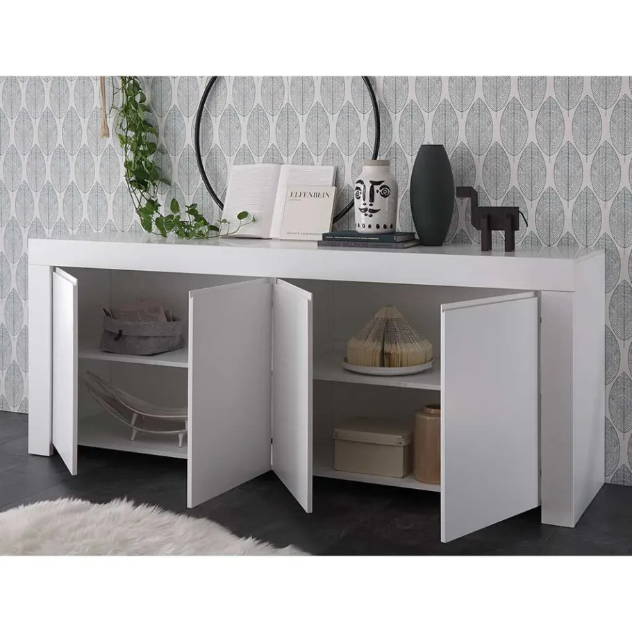 Sale Wohnen 210x81x42 cm Sideboard mit Wangengestell - Mikes