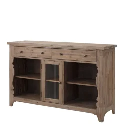Discount Wohnen 156x99x48 Design Anrichte im Vintage Look - Veier