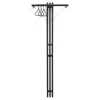 Best Wohnen 65x190x28 Design Garderobe für die Wand - Carim