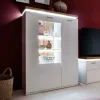 Discount Wohnen 98x143x38 Design Highboard mit Beleuchtung LED - Caldri