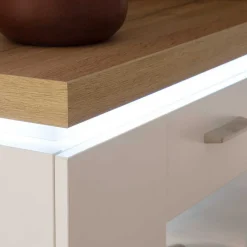 Discount Wohnen 98x143x38 Design Highboard mit Beleuchtung LED - Caldri