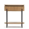 Clearance Wohnen 55x65x35 Design Nachtkommode oval - Ilvenda