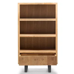 Hot Wohnen 90x160x45 Design Regal aus Asteiche - Ventida