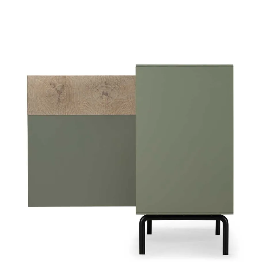 Best Wohnen 180x84x45 Design Sideboard zweifarbig - Ajevos