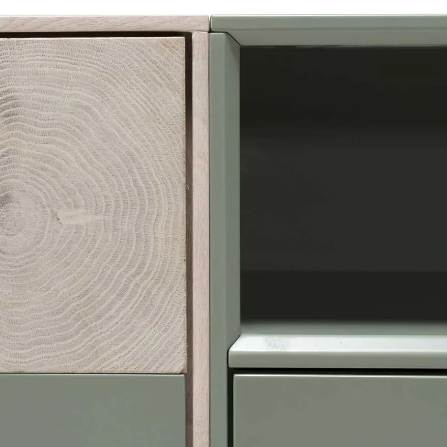 Best Wohnen 180x84x45 Design Sideboard zweifarbig - Ajevos