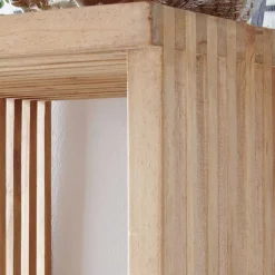 New Wohnen 40x40x40 Design Würfelregal aus Teak massiv - Ariean