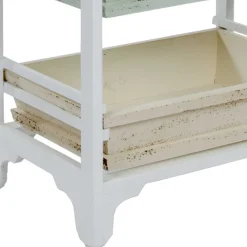 Online Wohnen 54x86x32 Designer Regal aus Kiefer im Shabby Chic - Caprera