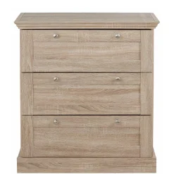 Discount Wohnen 75x80x35 Dielenkommode in Holznachbildung Eiche - Onjedda