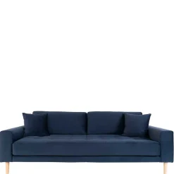 Online Wohnen 210x78x93 3er Wohnzimmercouch im Skandi Design - Sulcan