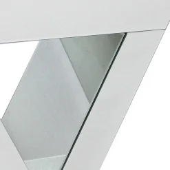 Discount Wohnen 120x80x36 Extravaganter Tisch aus Spiegelglas - Livino