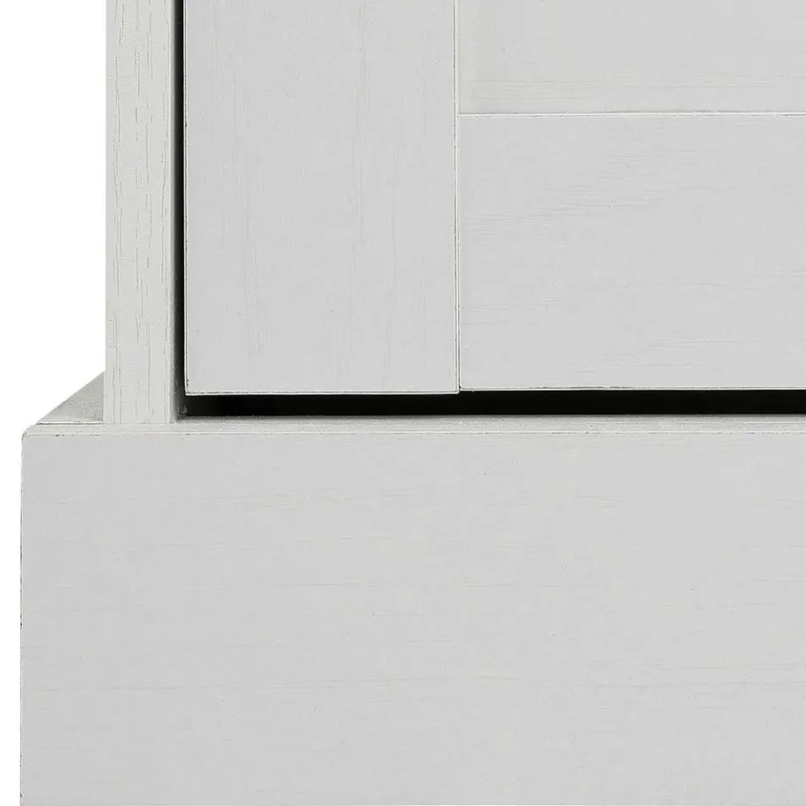 Online Wohnen 75x80x35 Flur Kommode mit drei Schubladen - Ridron