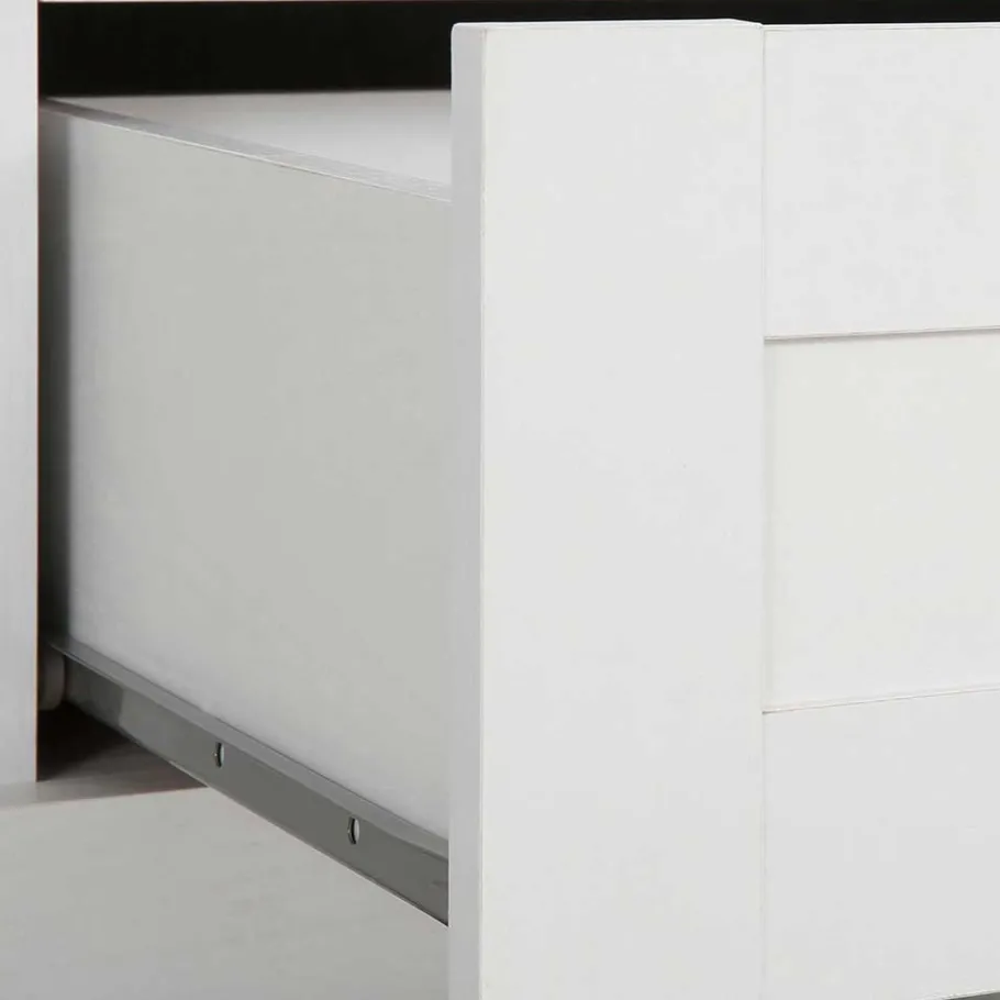 Online Wohnen 75x80x35 Flur Kommode mit drei Schubladen - Ridron