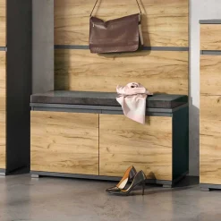 Clearance Wohnen 96x40x40 Flurbank mit zwei Türen - Orsecca