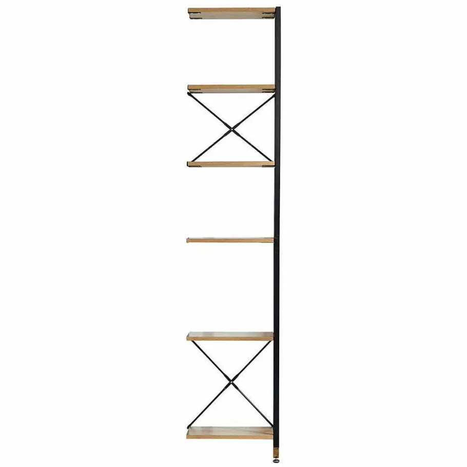 Best Wohnen 253x210x30 Garderobe - offener Kleiderschrank - Borgetto