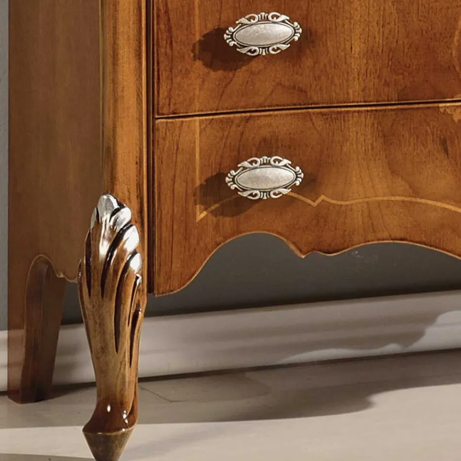 Clearance Wohnen 107x120x40 Highboard im Italienischen Stil - Carlenna