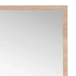 Clearance Wohnen 80x70x2 Hängespiegel mit Rahmen in Holzoptik - Kuetra