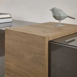Clearance Wohnen 181x94x44 Hochglanz Sideboard in Dunkelgrau - Eracosta