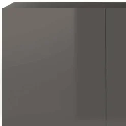 Clearance Wohnen 181x94x44 Hochglanz Sideboard in Dunkelgrau - Eracosta
