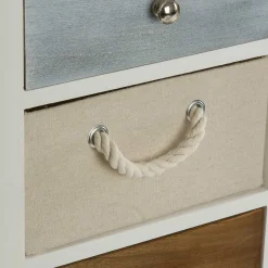 Discount Wohnen 38x91x28 Hochkommode mehrfarbig - Amare