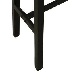 Hot Wohnen 125x112x51 Hochtisch aus Akazie Baumkante - Clause