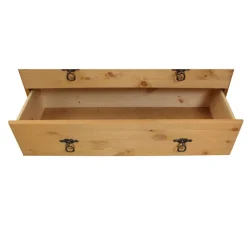 New Wohnen 82x78x30 Holzkommode mit fünf Schubladen - Lugsca