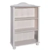 Outlet Wohnen 77x116x31 Holzregal im Country Chic aus Kiefer - Oncerta