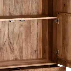 New Wohnen 100x160x40 Industrial Schrank mit zwei Türen - Schanow