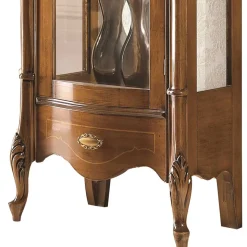 Online Wohnen 61x183x39 Klassische Vitrine im Italienischen Stil - Carlenna