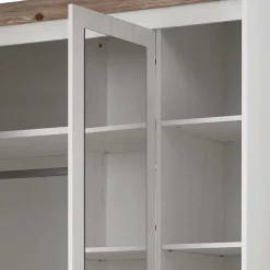 Discount Wohnen 215x201x60 Kleiderschrank Country Style - Nedita