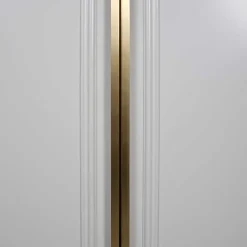 Online Wohnen 110x215x62 Kleiderschrank in Hellgrau - Emra