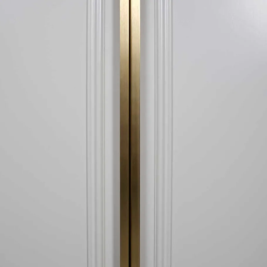 Online Wohnen 110x215x62 Kleiderschrank in Hellgrau - Emra