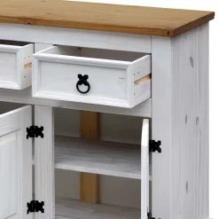 Wohnen 130x80x45 Kommode im mexikanischen Stil - Lorena