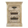 Discount Wohnen 50x72x35 Kommode im Shabby Chic Design - Abid