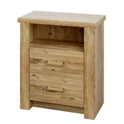 Hot Wohnen 60x71x44 Kommode mit zwei Schubladen & Fach - Zamron