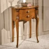 Best Wohnen 52x79x34 Konsolentisch Kommode in Nussbaum - Carlenna