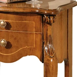 Best Wohnen 52x79x34 Konsolentisch Kommode in Nussbaum - Carlenna