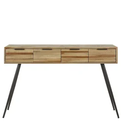 Hot Wohnen 120x73x30 Konsolentisch mit vier Schubladen - Fire